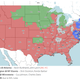 Illustration for article titled Which TV Markets Getting Screwed Today? Your Week 17 NFL Viewing Maps